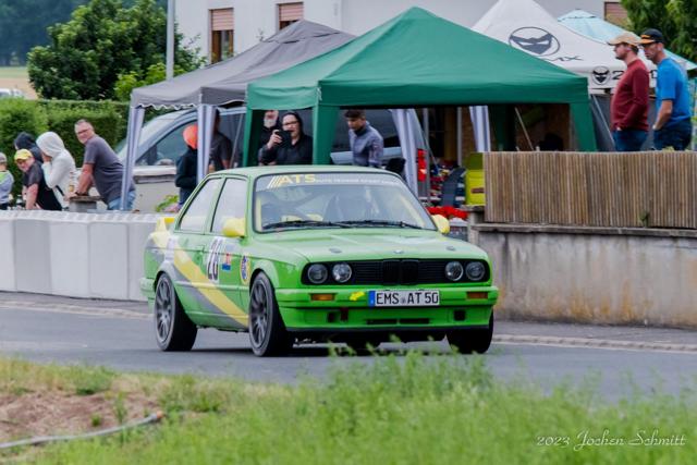 ATS-Rallye-BMW E30 im Einsatz (Foto: Jochen Schmitt)